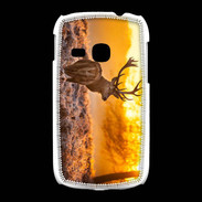 Coque Samsung Galaxy Young Cerf au levé du soleil