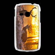 Coque Samsung Galaxy Young Cerf au couché de soleil 600