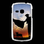 Coque Samsung Galaxy Young Silhouette d'un toréador