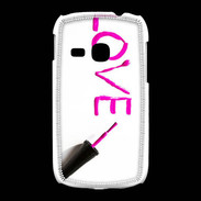 Coque Samsung Galaxy Young Love avec vernis à ongle