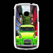 Coque Samsung Galaxy Young 2cv verte de collection