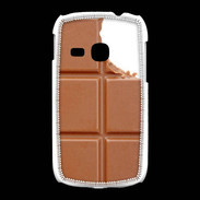 Coque Samsung Galaxy Young Tablette chocolat au lait