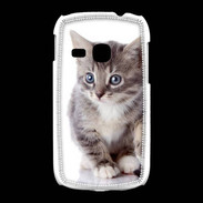 Coque Samsung Galaxy Young chaton gris 4