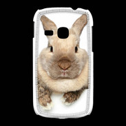 Coque Samsung Galaxy Young Portrait de lapin