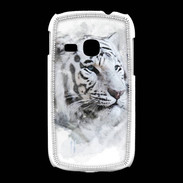 Coque Samsung Galaxy Young Tigre blanc 100