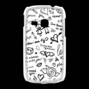 Coque Samsung Galaxy Young Mélange de mots
