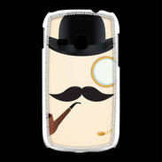 Coque Samsung Galaxy Young Moustache So British