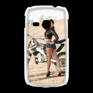 Coque Samsung Galaxy Young Moto cross sexy 