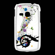 Coque Samsung Galaxy Young Farandole de notes de musique 1