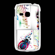 Coque Samsung Galaxy Young Abstract musique