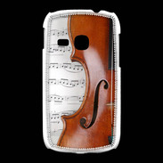 Coque Samsung Galaxy Young Violon et partitions