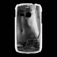 Coque Samsung Galaxy Young Charme en noir et blanc 5