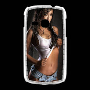 Coque Samsung Galaxy Young Belle brune sexy 50