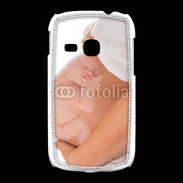Coque Samsung Galaxy Young Femme enceinte avec bébé dans le ventre