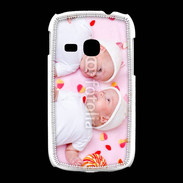 Coque Samsung Galaxy Young Jumeaux avec bonbons