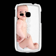 Coque Samsung Galaxy Young Bébé allongé sur le dos