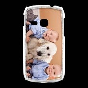 Coque Samsung Galaxy Young Jumeau avec chien