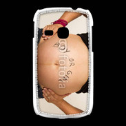 Coque Samsung Galaxy Young Femme enceinte ventre 