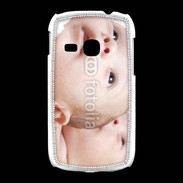 Coque Samsung Galaxy Young Têtes jumeaux