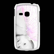 Coque Samsung Galaxy Young Bébé ailes d'ange rose