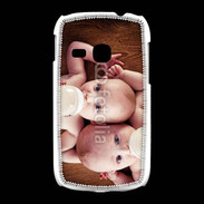 Coque Samsung Galaxy Young Bébés avec biberons