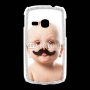 Coque Samsung Galaxy Young Bébé avec moustache