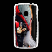 Coque Samsung Galaxy Young Mariée dans roadster