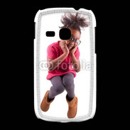 Coque Samsung Galaxy Young Fillette africaine glamour