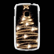 Coque Samsung Galaxy Young Sapin de noël feu d'artifice