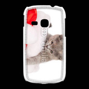 Coque Samsung Galaxy Young Chaton Noël