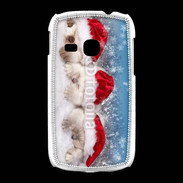 Coque Samsung Galaxy Young 3 chatons Noël