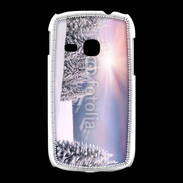 Coque Samsung Galaxy Young paysage d'hiver