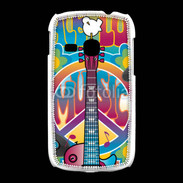 Coque Samsung Galaxy Young Peace love music 3