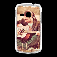 Coque Samsung Galaxy Young Guitariste peace and love 1