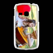 Coque Samsung Galaxy Young Jeune couple hippie