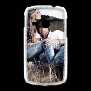 Coque Samsung Galaxy Young Hippie amoureux et tranquile