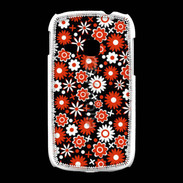 Coque Samsung Galaxy Young Fond motif floral 750 