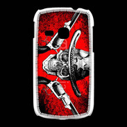 Coque Samsung Galaxy Young Tête de mort shérif