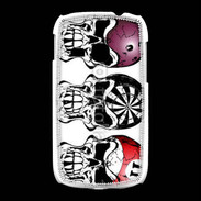Coque Samsung Galaxy Young Tête de mort billard