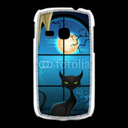 Coque Samsung Galaxy Young Chat noir