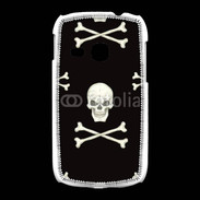 Coque Samsung Galaxy Young Fond tête de mort 3