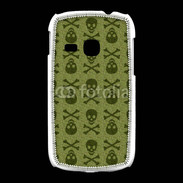 Coque Samsung Galaxy Young Fond tête de mort 7