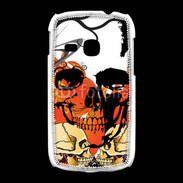 Coque Samsung Galaxy Young Design Tête de mort