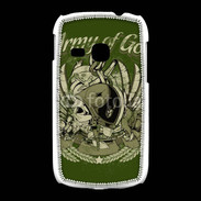 Coque Samsung Galaxy Young Tête de Mort Army of God
