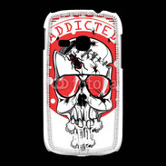 Coque Samsung Galaxy Young Tête de Mort Bug Addicted