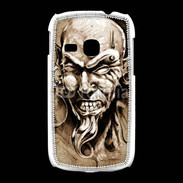Coque Samsung Galaxy Young Visage tatouée et percée 50