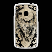 Coque Samsung Galaxy Young Visage tatouée et percée 60