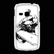 Coque Samsung Galaxy Young Bûcheron 