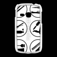 Coque Samsung Galaxy Young Icônes coiffeur