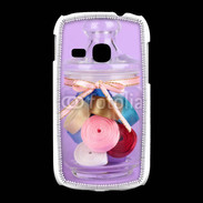 Coque Samsung Galaxy Young Bonbonne de ruban couture 